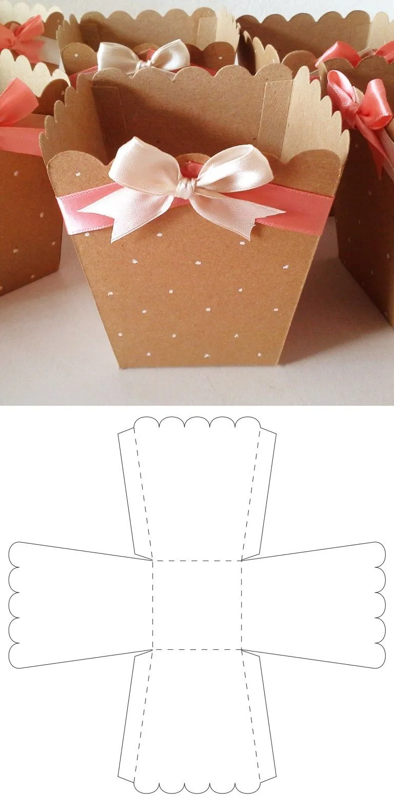 Caja para palomitas – jallydesign | Manualidades, Hacer cajitas de carton,  Hacer cajas de regalo