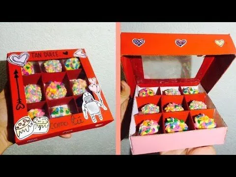 CAJA DE REGALO CON DULCES PARA NOVIOS - Consejosjavier - YouTube