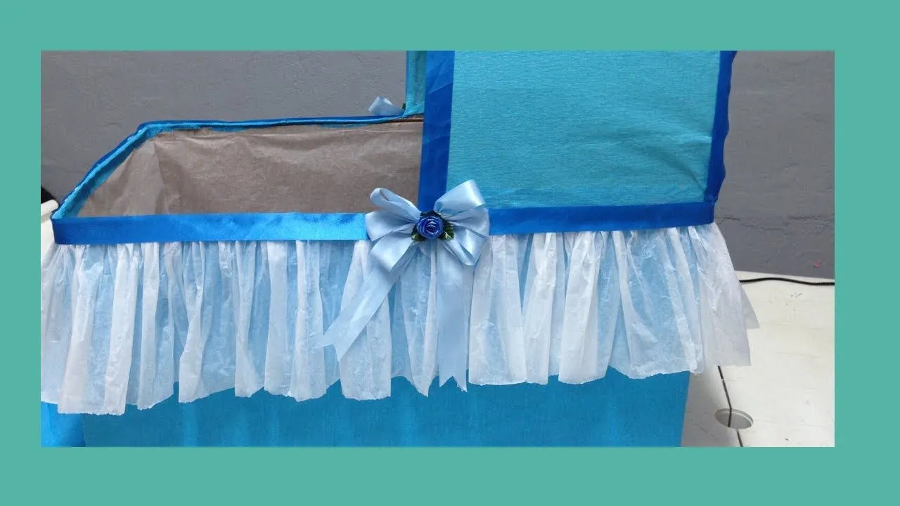 Caja regalos baby shower parte 2 - YouTube