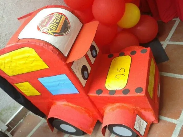 Caja se regalos cars mack | Globos Cotillones Piñatas ...