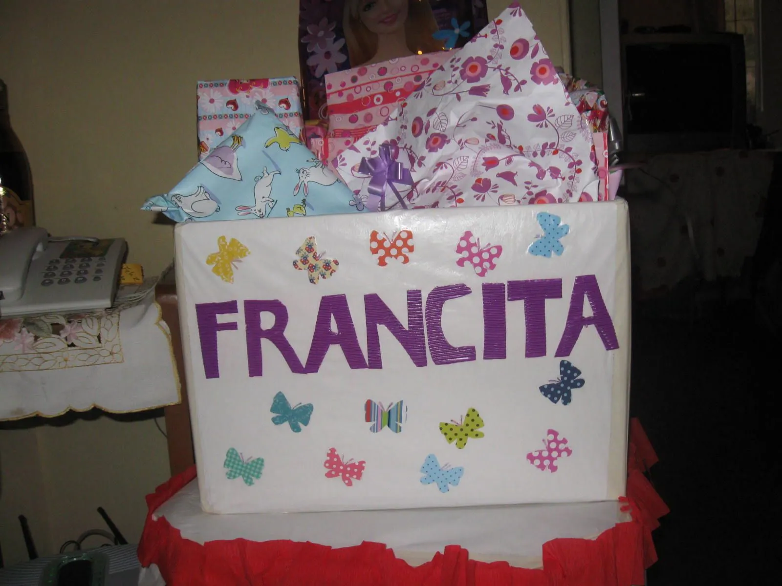 Caja de regalos para fiestas infantiles - Imagui