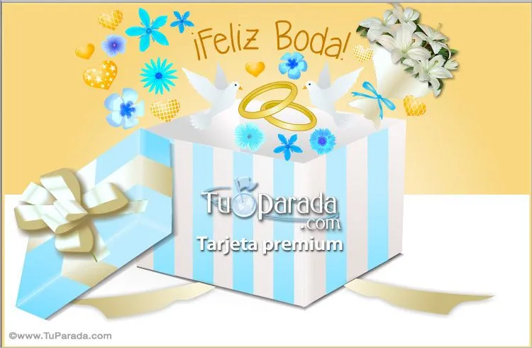 Caja sorpresa de feliz boda, Cajas de regalos, tarjetas Caja sorpresa de feliz boda, Cajas de regalos, tarjetas
