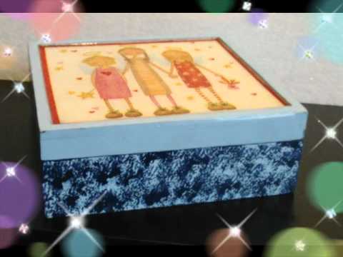 caja de trupan con resina - YouTube