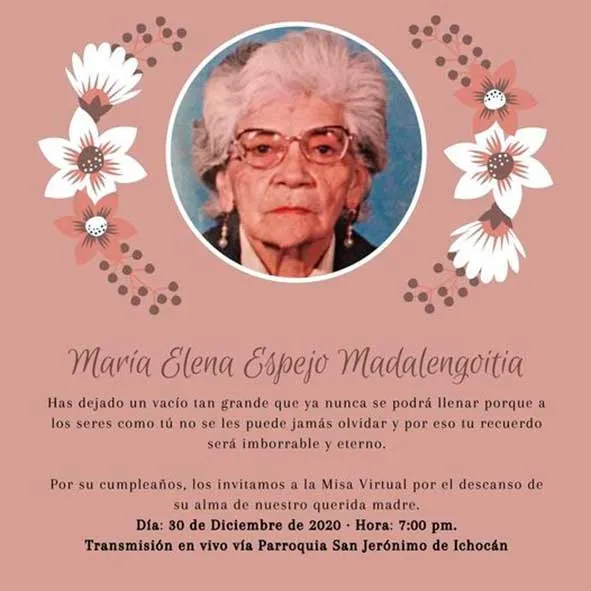 CAJAMARCA, SOCIALES, MISA DE HONRAS 2007, Consuelo Gamboa CAJAMARCA, SOCIALES, MISA DE HONRAS 2007, Consuelo Gamboa