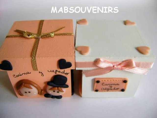 Cajas con caritas - Imagui