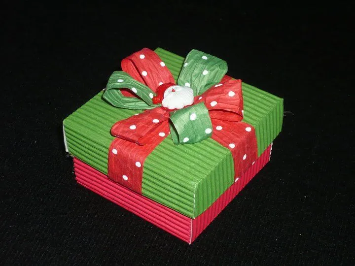 Cajas de regalo con corrugado - Imagui