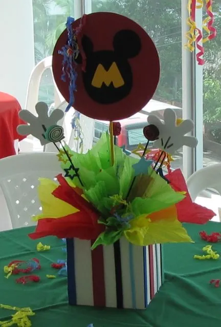 Cajas D'cora: Cumpleaños Decoracion Mikey Mouse