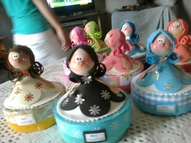 CAJAS DECORADAS CON FOFUCHA | Foamy | Pinterest CAJAS DECORADAS CON FOFUCHA | Foamy | Pinterest