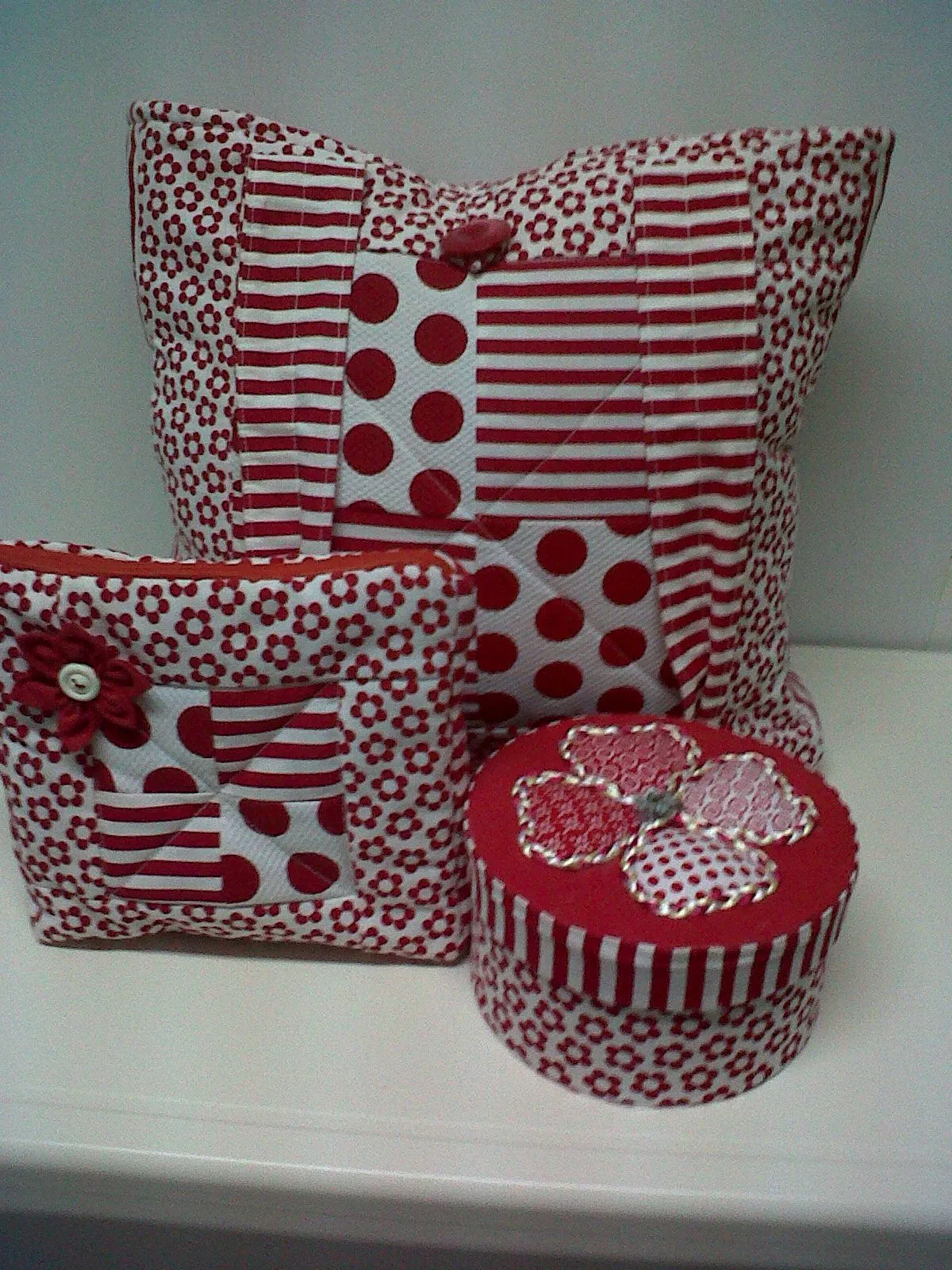 CAJAS DECORADAS DE PATCHWORK | Reyes y sus Cosas CAJAS DECORADAS DE PATCHWORK | Reyes y sus Cosas