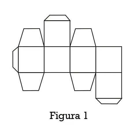 Moldes de cajas para imprimir cn explicaciom de como armarla - Imagui