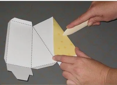 cajas en forma de rebanada de pastel | manualidades | Pinterest ... cajas en forma de rebanada de pastel | manualidades | Pinterest ...