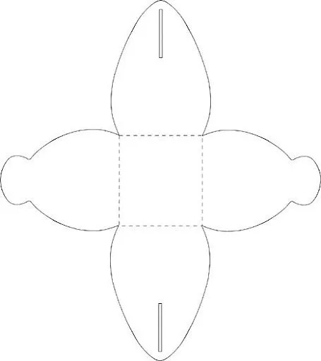 Molde para armar cajitas - Imagui