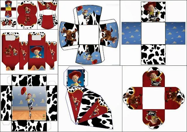 Cajas de Jesse de Toy Story para Imprimir Gratis. | Ideas y ...