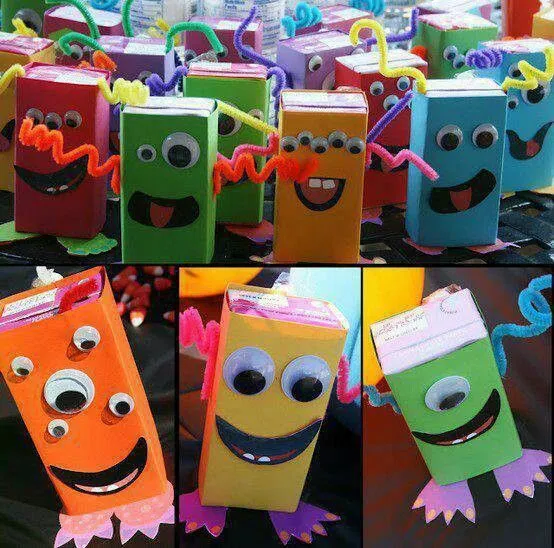 Con cajas de leche | Manualidades Escolares | Pinterest Con cajas de leche | Manualidades Escolares | Pinterest