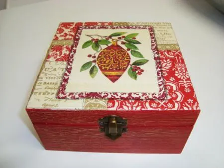 Cajas de madera con decoupage: ideas | Handspire