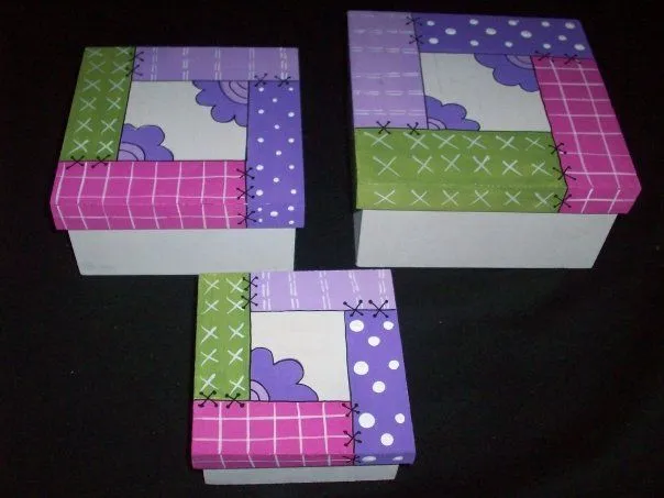 Cajas pintadas con arte country madera - Imagui Cajas pintadas con arte country madera - Imagui