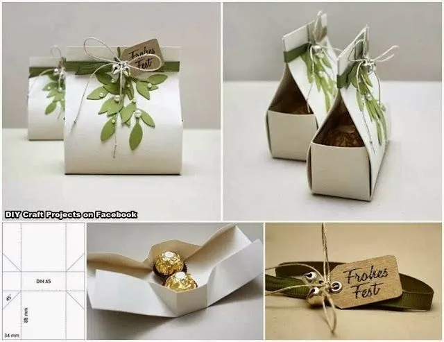 Cajas de recuerdos, souvenires, dulceros o sopresas. Tutorial ...