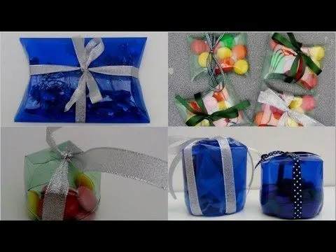 Cómo hacer cajas de regalo, bomboneras o dulceros reciclando ...