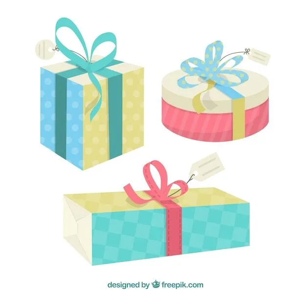 Cajas de regalo de dibujos animados | Descargar Vectores gratis