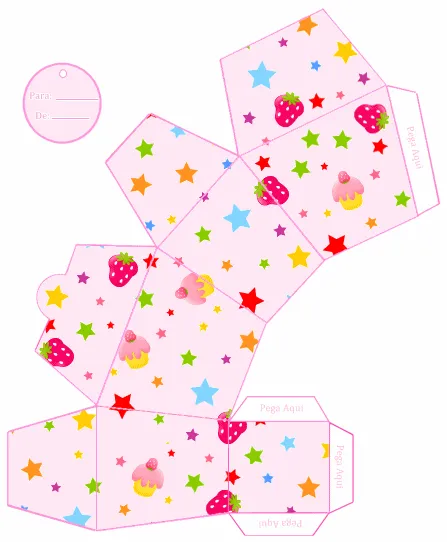 Cajas de regalo para imprimir gratis - Imagui