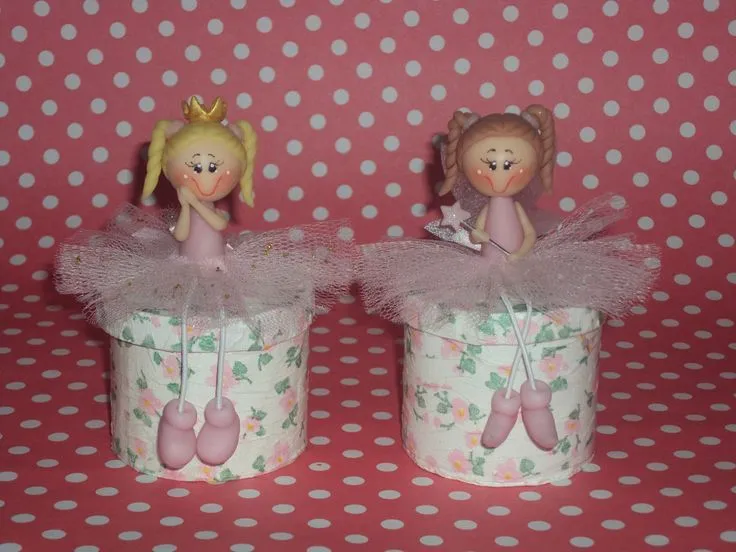 Cajas souvenirs : princesa y hada .- | Porcelana fría para las ... Cajas souvenirs : princesa y hada .- | Porcelana fría para las ...