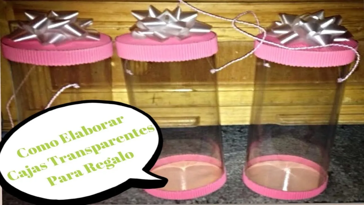 Como Hacer Cajas Transparentes Para Regalo - YouTube Como Hacer Cajas Transparentes Para Regalo - YouTube
