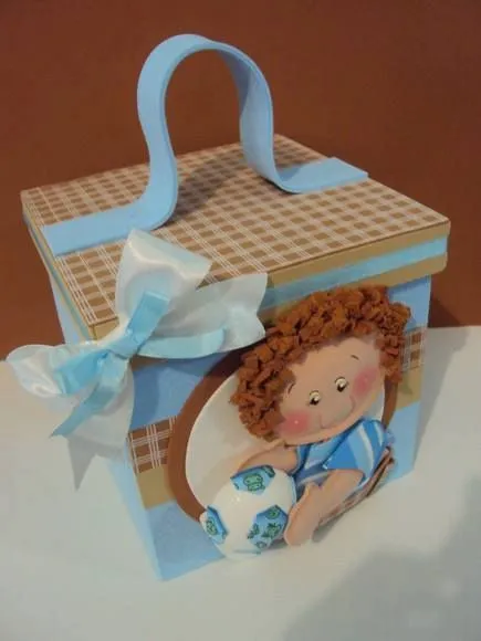 cajita para bebe | decorar con goma eva | Pinterest cajita para bebe | decorar con goma eva | Pinterest