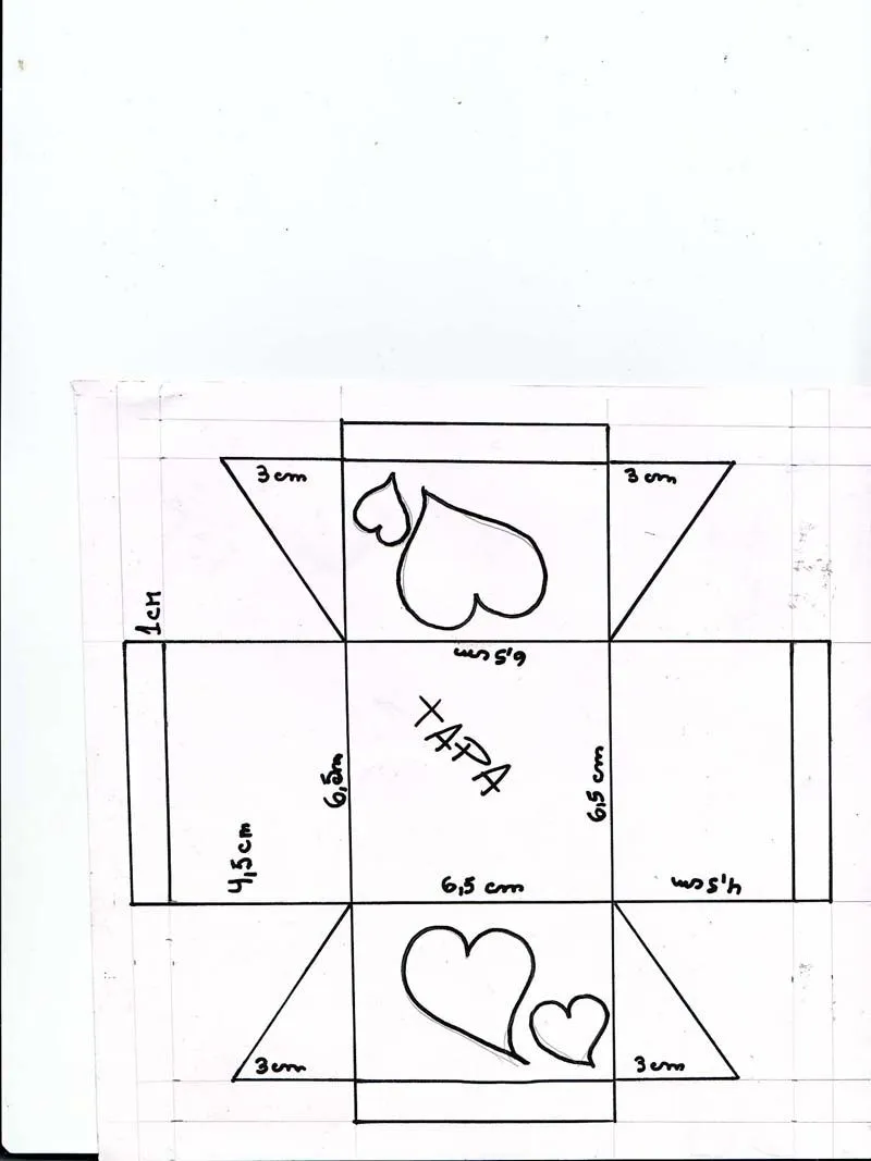 Cajita con corazones - | Manualidades Para Todos Cajita con corazones - | Manualidades Para Todos