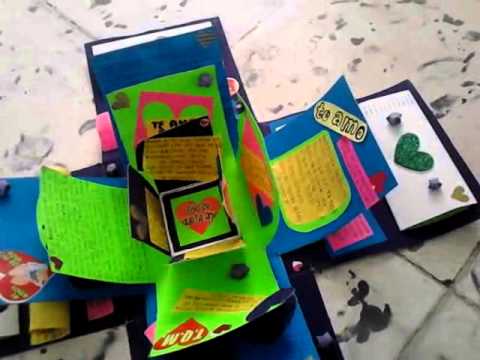 Cajita explosiva o sorpresa :) para novio - YouTube Cajita explosiva o sorpresa :) para novio - YouTube