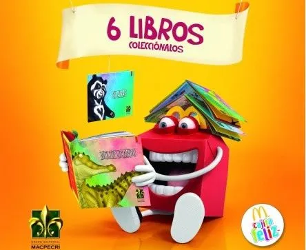 La Cajita Feliz rompe el molde y trae libros educativos La Cajita Feliz rompe el molde y trae libros educativos