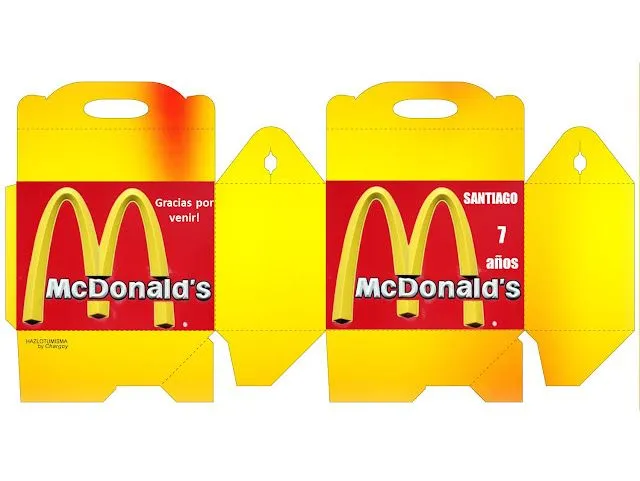 Kit Imprimible Mc Donalds Cajita Feliz Cumpleaños Temático - $ 29 ... Kit Imprimible Mc Donalds Cajita Feliz Cumpleaños Temático - $ 29 ...