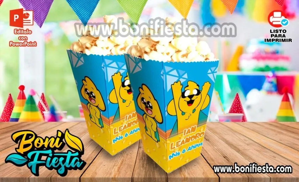 Cajita Popcorn MikeCrack - Boni Fiesta