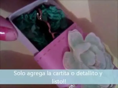 CAJITA DE REGALO PARA ESTE 10 DE MAYO - YouTube