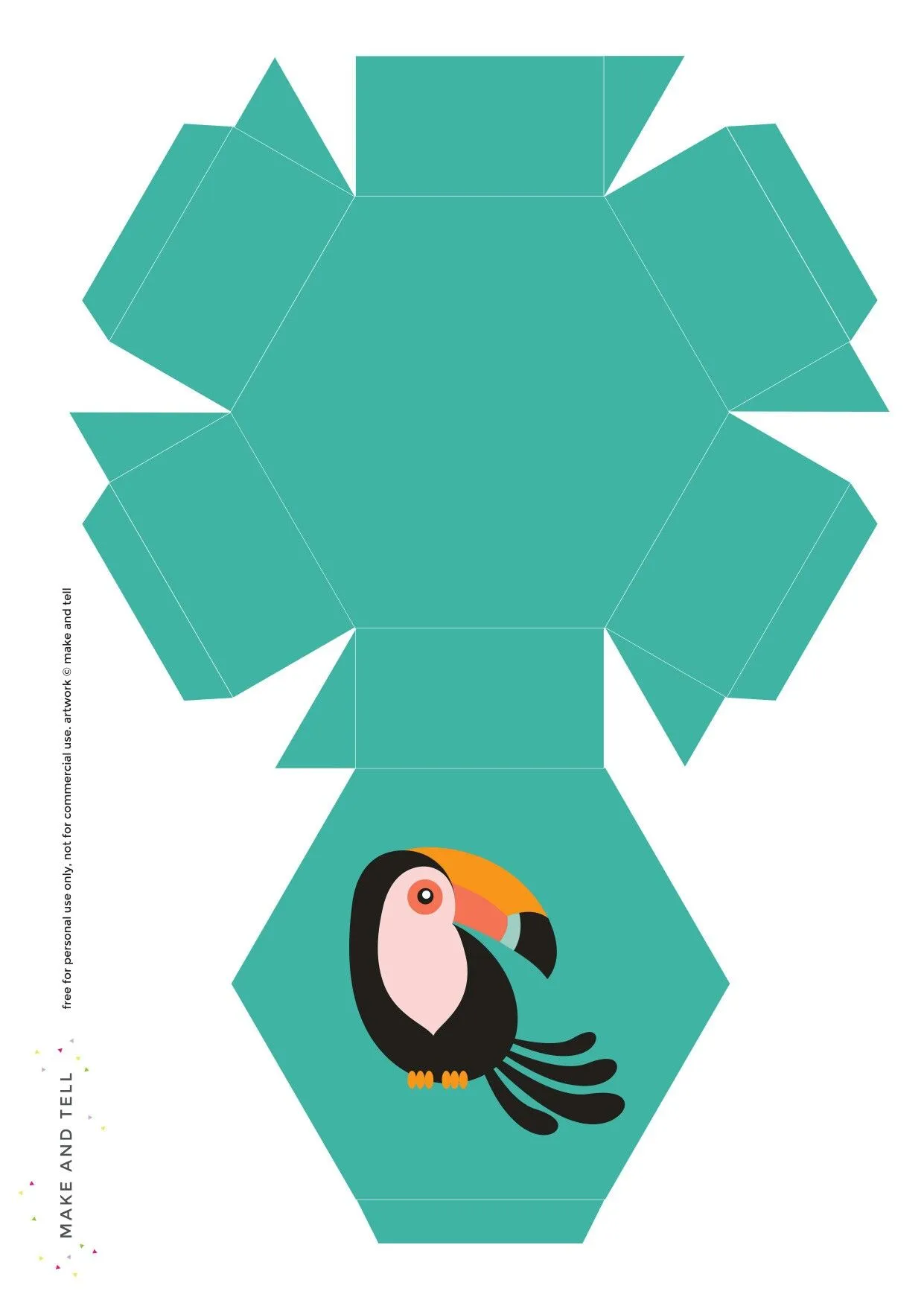 Cajita Tucán azul | Moldes de lembrancinhas, Marcador de livro, Aves Cajita Tucán azul | Moldes de lembrancinhas, Marcador de livro, Aves