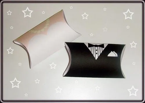 Cajitas almohada para Bodas, para imprimir gratis. | Ideas y ...