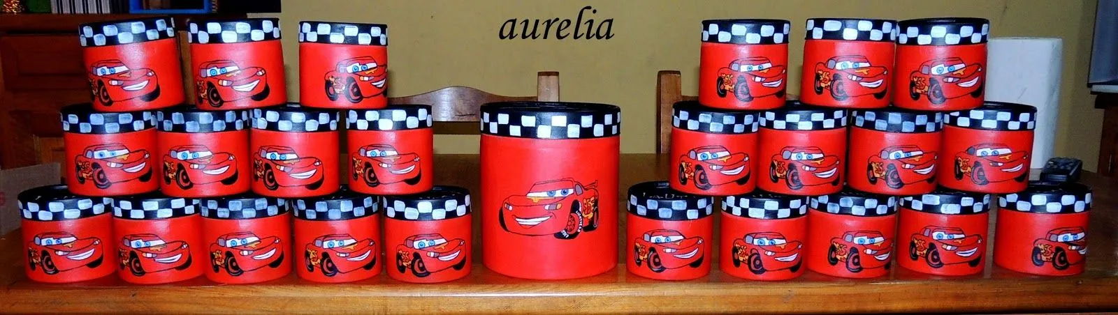 Las Cajitas de Aurelia!: SOUVENIRS CARS