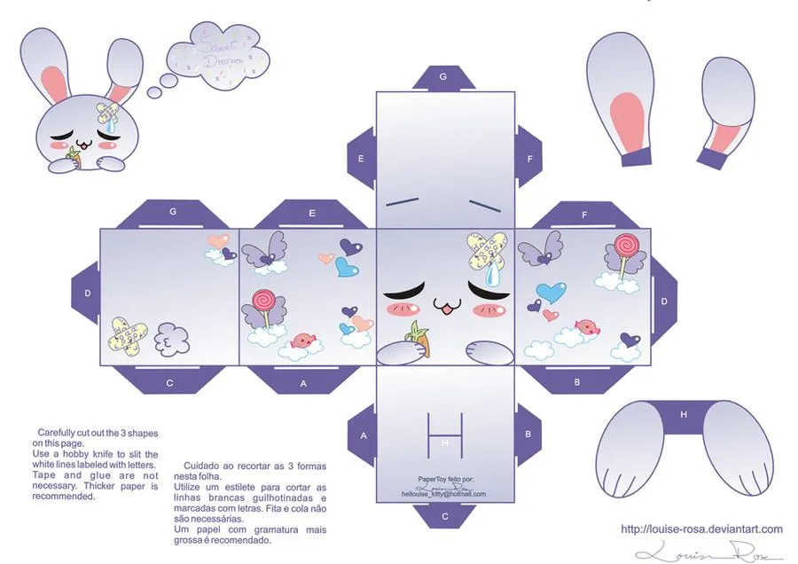 El desastre de María: Kawaii: cubeecraft, papercraft, sobres y cartas El desastre de María: Kawaii: cubeecraft, papercraft, sobres y cartas
