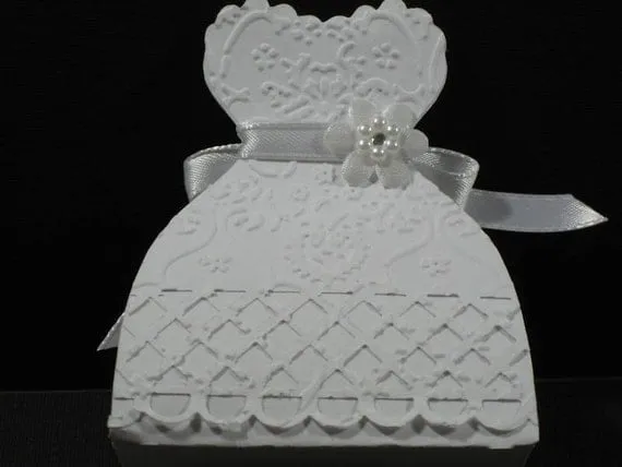 Cajitas con forma de vestido para bodas y 15 años, tutorial con ... Cajitas con forma de vestido para bodas y 15 años, tutorial con ...