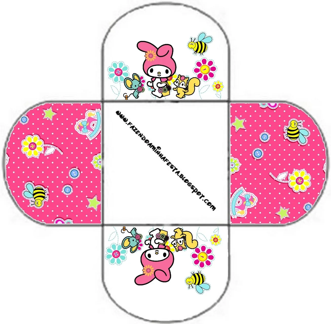 Cajitas imprimibles de My Melody. - Ideas y material gratis para ...