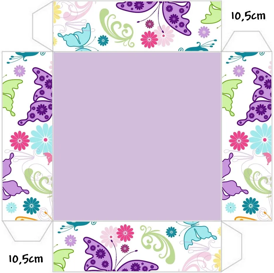 Cajitas para imprimir gratis de mariposas - Ideas y material ... Cajitas para imprimir gratis de mariposas - Ideas y material ...