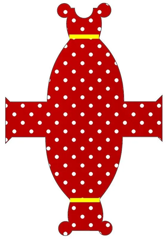 Moldes para hacer vestidos de Minnie Mouse - Imagui