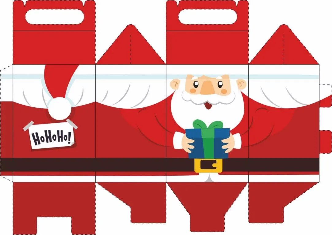Cajitas navideñas. Printables gratuitos para montar en casa - VIGO EN FAMILIA Cajitas navideñas. Printables gratuitos para montar en casa - VIGO EN FAMILIA