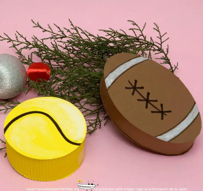 Cajitas de regalo originales para deportistas -Manualidades Infantiles Cajitas de regalo originales para deportistas -Manualidades Infantiles