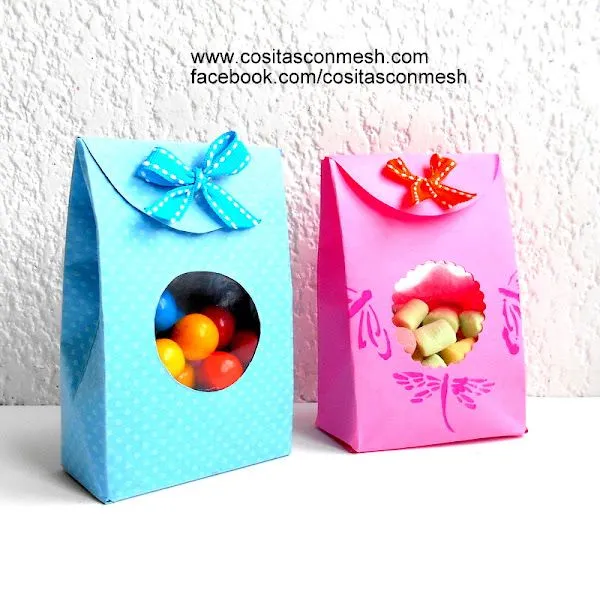Cómo hacer cajitas para souvenirs de cumpleaños | Manualidades Cómo hacer cajitas para souvenirs de cumpleaños | Manualidades