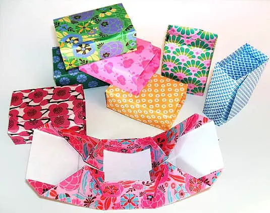 Cómo hacer cajitas con la técnica de origami o papiroflexia Cómo hacer cajitas con la técnica de origami o papiroflexia