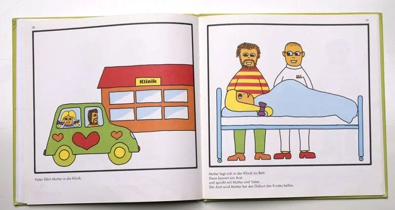 Mi cajón de Imágenes: Libro educativo de como nacen los bebes