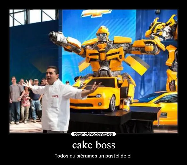cake boss - desmotivaciones.