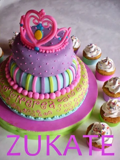 Torta de Princesas de un piso | Tortas | Pinterest Torta de Princesas de un piso | Tortas | Pinterest
