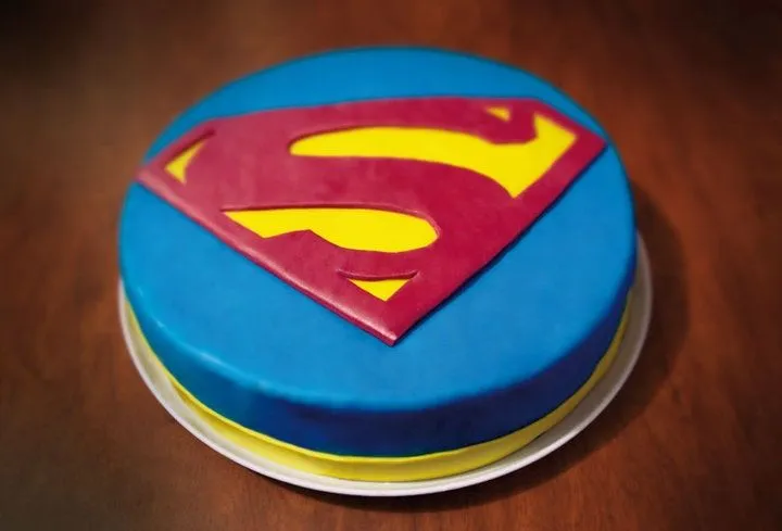 Superman Cake - Torta de Superman | Party! | Pinterest | Superman ...