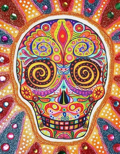 Calaca colorida Mexicana | Día de los Muertos | Pinterest Calaca colorida Mexicana | Día de los Muertos | Pinterest